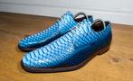 Floris van Bommel herenschoenen maat 6 / 40, Kleding | Heren, Schoenen, Ophalen, Blauw, Floris van Bommel, Zo goed als nieuw