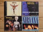 4 Nirvana cd's - 3 maxi singles & In Utero, Verzenden, Gebruikt, Poprock