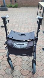 Rollator blauw, Diversen, Rollators, Ophalen, Opvouwbaar, Zo goed als nieuw