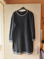 norah zwarte  sweaterstof jurk maat 42, Maat 42/44 (L), Zo goed als nieuw, Zwart, Verzenden