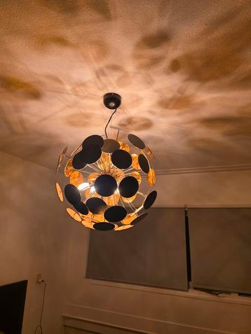 Hanglamp Discalgo - Zwart/Goud beschikbaar voor biedingen