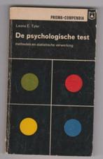 De psychologische test; methoden en statistische verwerking, Sociale psychologie, Ophalen of Verzenden, Zo goed als nieuw, Leona E.Tyler