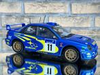 SUBARU IMPREZA WRC SOLBERG #11 RALLY DE FRANCE SOLIDO 1:18, Ophalen of Verzenden, Zo goed als nieuw, Auto, Solido