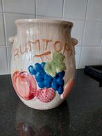 Pot, rumtopf, aardewerk, Ophalen, Gebruikt, Overige materialen, Pot, Bus of Blik