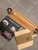 Tapas plank, baking stone steen pizza, pizza plank paddle, Ophalen of Verzenden, Nieuw