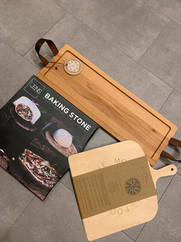 Tapas plank, baking stone steen pizza, pizza plank paddle beschikbaar voor biedingen