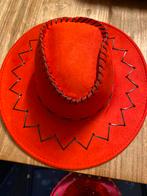 Rode cowboy hoed, Ophalen of Verzenden