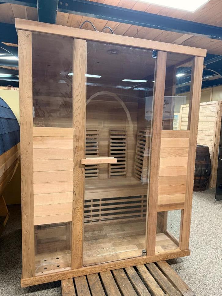 Fonteyn | Combisauna Diamond 3 | OUTLET, Sport en Fitness, Sauna, Zo goed als nieuw, Complete sauna, Infrarood, Ophalen