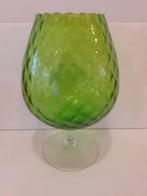 Empoli Italy - mooie groene jaren 60 / sixties vaas op voet, Ophalen of Verzenden