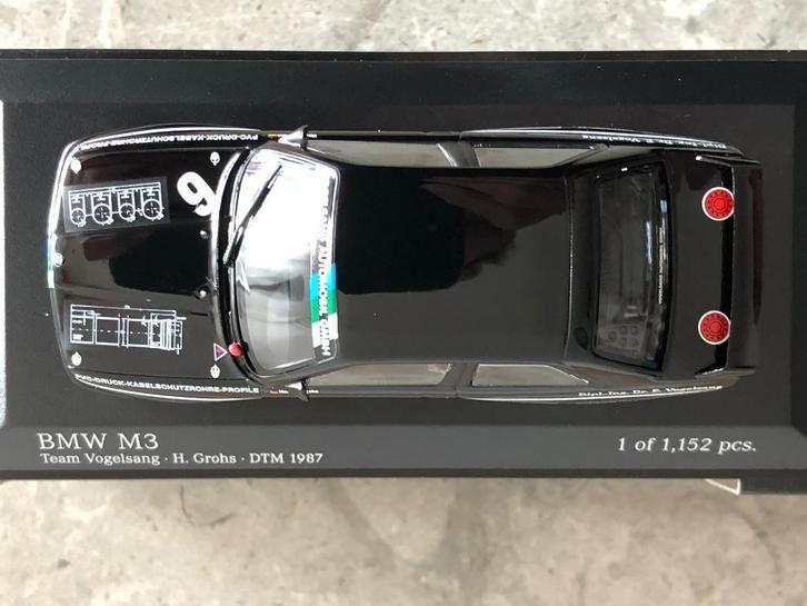 Mdl.066 / BMW E30 M3 " Team Vogelsang " #6 (NOS) Pirelli, Hobby en Vrije tijd, Modelauto's | 1:43, Nieuw, Auto, MiniChamps, Ophalen of Verzenden