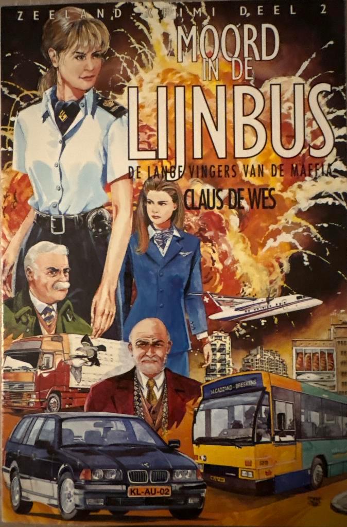 Moord in de Lijnbus - Claus de Wes, Boeken, Detectives, Gelezen, Ophalen of Verzenden