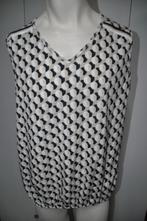 PN35 Top Enjoy Zwart Bruin maat XXL, Kleding | Dames, Grote Maten, Zwart, Enjoy, Zo goed als nieuw, Shirt of Top