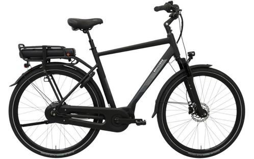 Brinckers Brisbane M8 herenfiets 61cm, grote accu, Fietsen en Brommers, Elektrische fietsen, Gebruikt, Brinckers, 59 cm of meer