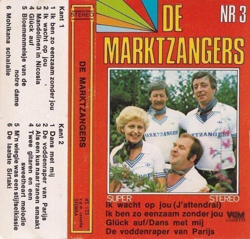 Cassettebandje De Marktzangers – Nr 3, Cd's en Dvd's, Cassettebandjes, Zo goed als nieuw, Origineel, Pop, 1 bandje, Verzenden