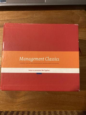 Management Classics box 10 audio cd's Ben Tiggelaar beschikbaar voor biedingen