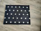 Boxkleed donkerblauw sterren 75x95cm, Ophalen, Gebruikt, Boxkleed