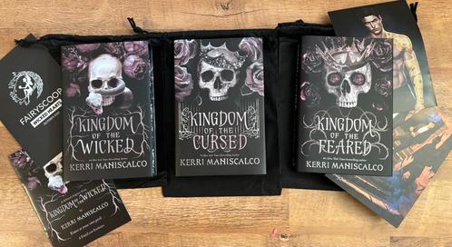 Fairyloot Kingdom of the Wicked trilogie - Kerri Maniscalco, Boeken, Fantasy, Nieuw, Ophalen of Verzenden