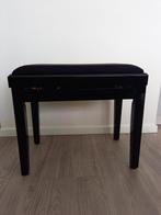 Piano kruk, Muziek en Instrumenten, Piano's, Ophalen, Zo goed als nieuw, Zwart