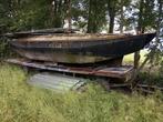 Stalen boot platbodem, Watersport en Boten, Bootonderdelen, Ophalen, Gebruikt, Motorboot