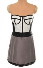 Reiss jurkje, strapless jurk, zijde, Mt. XS / S, Kleding | Dames, Reiss, Verzenden, Zo goed als nieuw, Maat 34 (XS) of kleiner