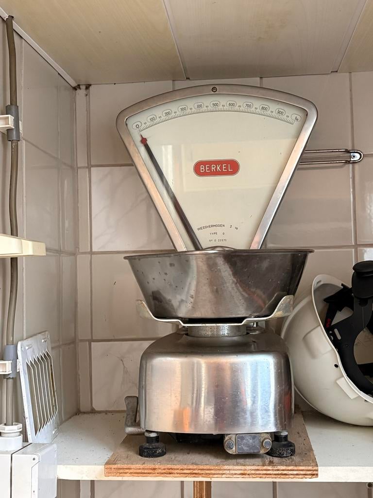 Vintage Berkel Weegschaal, Antiek en Kunst, Antiek | Keukenbenodigdheden, Ophalen