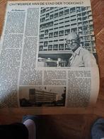 Artikel Le Corbusier ontwerper van de stad der toekomst 1953, Verzamelen, Tijdschriften, Kranten en Knipsels, 1940 tot 1960, Knipsel(s)