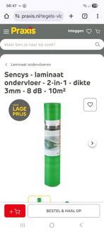 2 in 1 Ondervloer merk Sencys 3 mm, Doe-het-zelf en Verbouw, Isolatie en Afdichting, Overige materialen, Zo goed als nieuw, Minder dan 5 m²