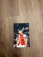 Foto dave klaasen gesigneerd., Ophalen of Verzenden, Nieuw, Ajax, Poster, Plaatje of Sticker