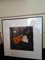 Gitaar ingelijst als decoratie leuk voor verzamelaar, Ophalen