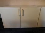 2 witte kastjes, Huis en Inrichting, Ophalen, Gebruikt, Meerdere deuren, 50 tot 100 cm