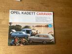 Opel Kadett Caravan Brochure - Origineel!, Ophalen of Verzenden, Gelezen, Opel