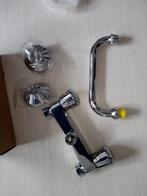 Badkamerkraan, Doe-het-zelf en Verbouw, Sanitair, Ophalen of Verzenden, Nieuw, Rvs, Wastafel