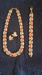 Heel mooi setje sieraden, Ophalen of Verzenden, Zo goed als nieuw, Overige kleuren, Overige materialen