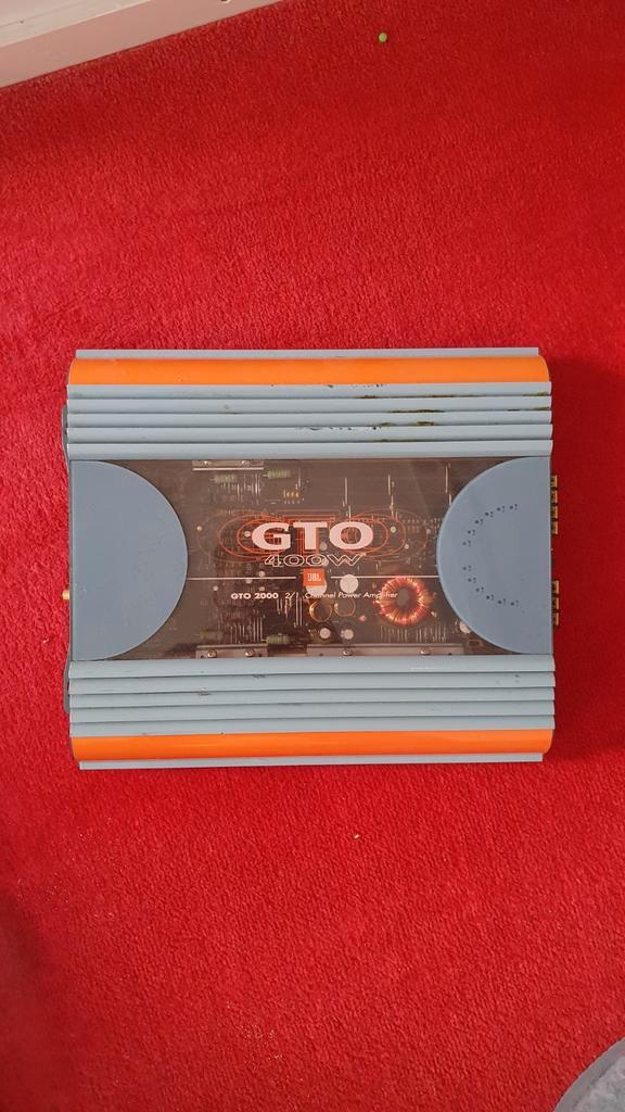 JBL GTO 2000 400W 2.1 Versterker, Auto diversen, Autospeakers, Gebruikt, Ophalen of Verzenden