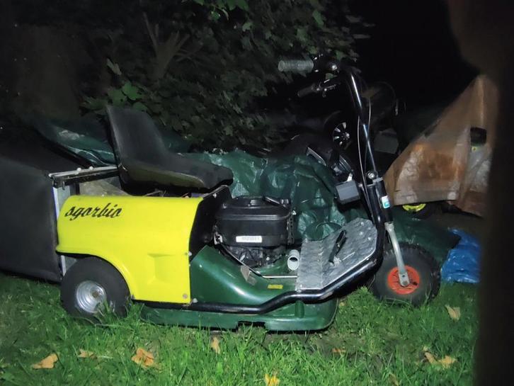 zitmaaier trike zeldzaam opknapper loopt, Tuin en Terras, Grasmaaiers, Gebruikt, 50 cm of meer, Ophalen