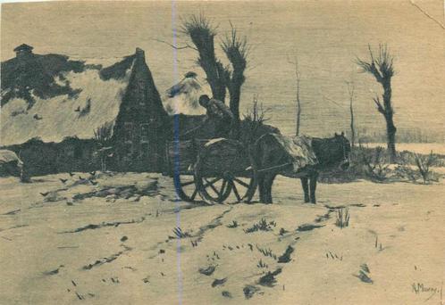 (381-241-033) De oude boerderij van Smit, Laren, Verzamelen, Ansichtkaarten | Nederland, Noord-Holland, Voor 1920, Verzenden