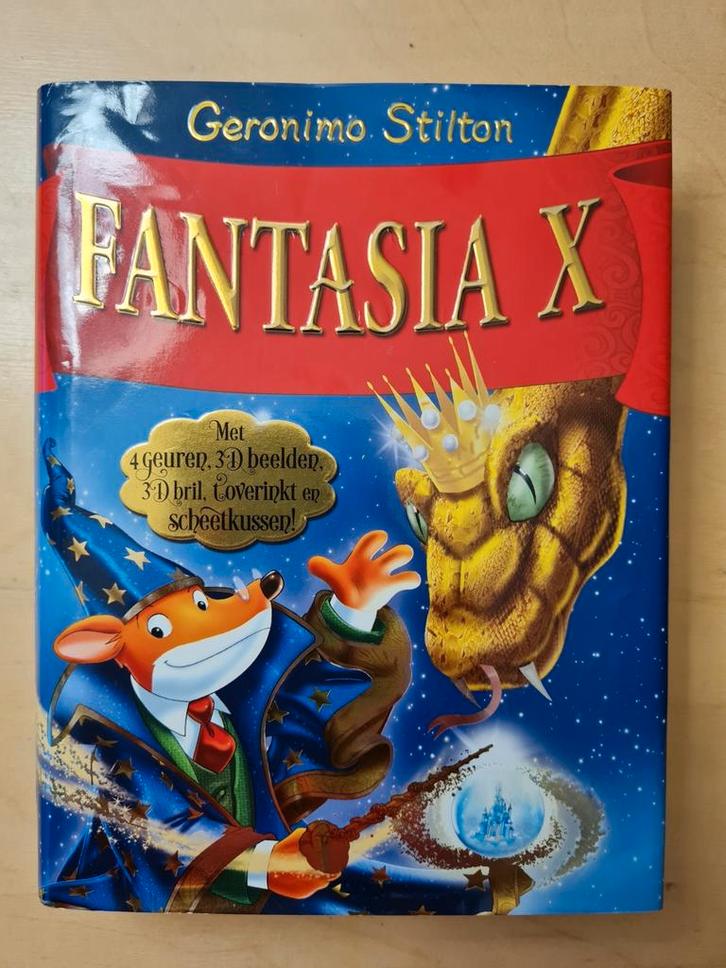 Geronimo Stilton - Fantasia X, Boeken, Kinderboeken | Jeugd | onder 10 jaar, Zo goed als nieuw, Fictie algemeen, Ophalen of Verzenden