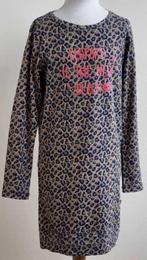 Twoday beige jurkje met blauwe dieren print mt. 122/128, Kinderen en Baby's, Kinderkleding | Maat 122, Meisje, Ophalen of Verzenden