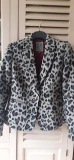 Panterprint blazer, Ophalen of Verzenden, Zo goed als nieuw, Maat 38/40 (M), Bruin