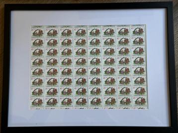 1980 kinderzegels vel van 10x10 postzegels ongestempeld beschikbaar voor biedingen