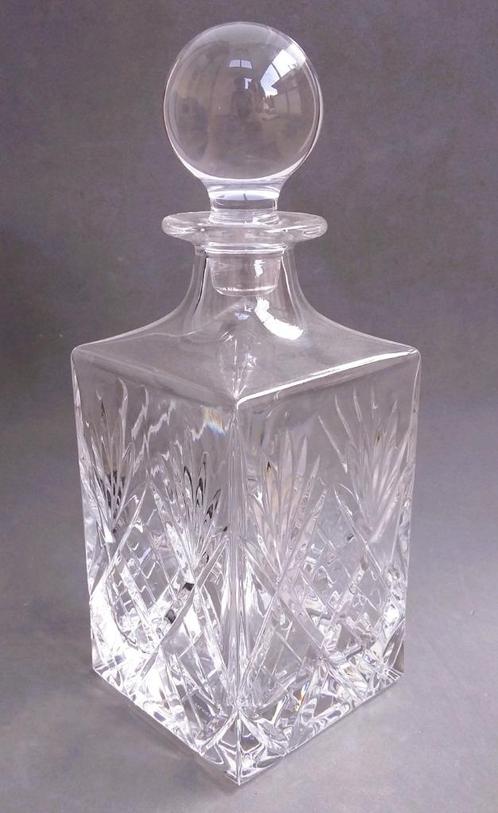 Vintage Italiaanse Cristallo Da Vinci Karaf Whiskey Cognac, Antiek en Kunst, Antiek | Glas en Kristal, Ophalen of Verzenden