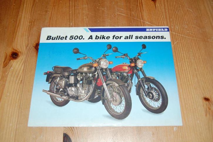 Enfield Bullet 500, Motoren, Handleidingen en Instructieboekjes, Overige merken, Ophalen of Verzenden