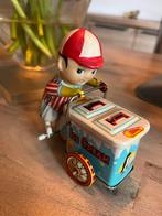 Vintage blikken opwindbaar speelgoed ijscoman., Antiek en Kunst, Antiek | Speelgoed, Ophalen of Verzenden