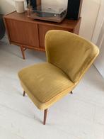 Super leuke vintage cocktailstoel, Ophalen, Minder dan 75 cm, Zo goed als nieuw, Stof