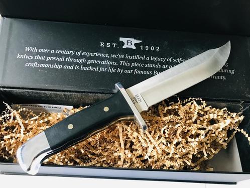 Buck Knives 124 Frontiersman Fixed Blade Knife EDC NIEUW, Caravans en Kamperen, Kampeergereedschap, Nieuw, Ophalen of Verzenden