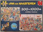 Jan van Haasteren De receptie 500st + Duits Bierfeest 1000st, Ophalen of Verzenden, Zo goed als nieuw