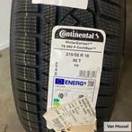 Continental WinterContact TS850P ContiSeal 215/55/R18 95T, Auto-onderdelen, Banden en Velgen, 18 inch, Gebruikt, 235 mm, Band(en)