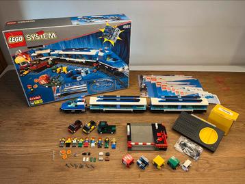 Lego 4561 9V trein in topstaat. Met doos en extra rails