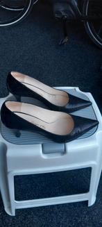 Merkkleding Zwart leren pumps maat 38,5., Ophalen, Pumps, La Coupe d'or, Zwart