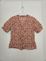 Cacharel - La Chemiserie - romantisch gebloemde blouse, Verzenden, Zo goed als nieuw, Korte mouw, Maat 36 (S)